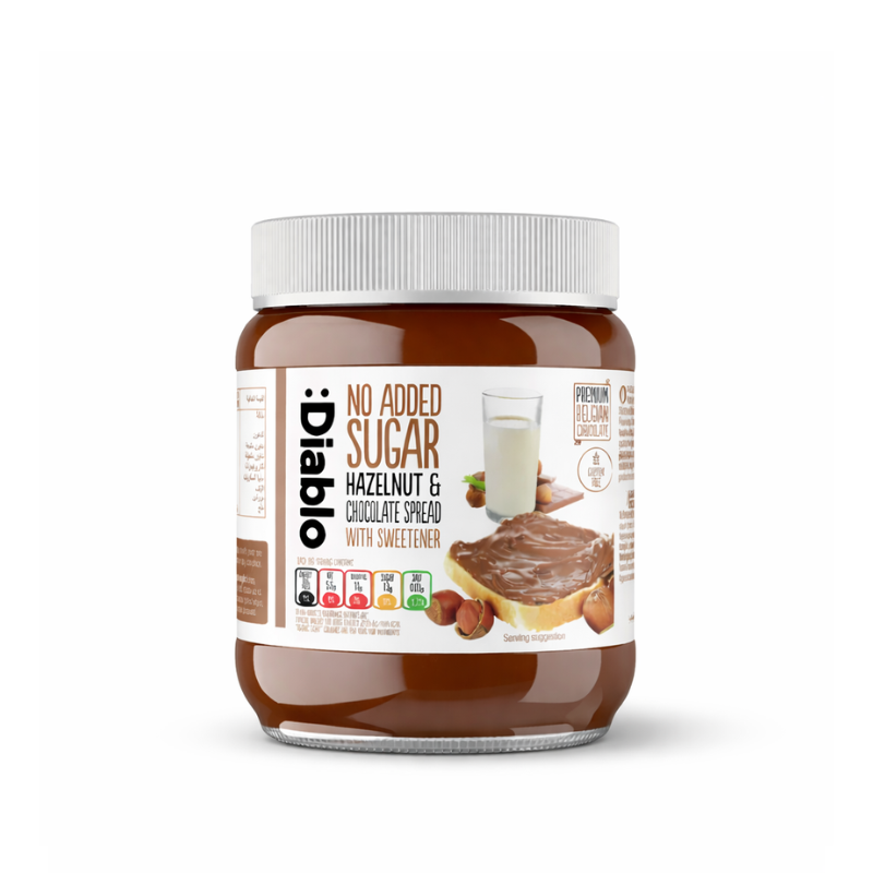 crema avellana cacao sin azucar saludable