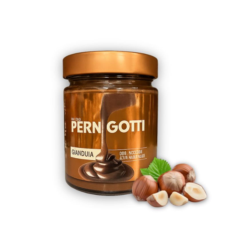 Crema de Gianduja (Avellana + Cacao)