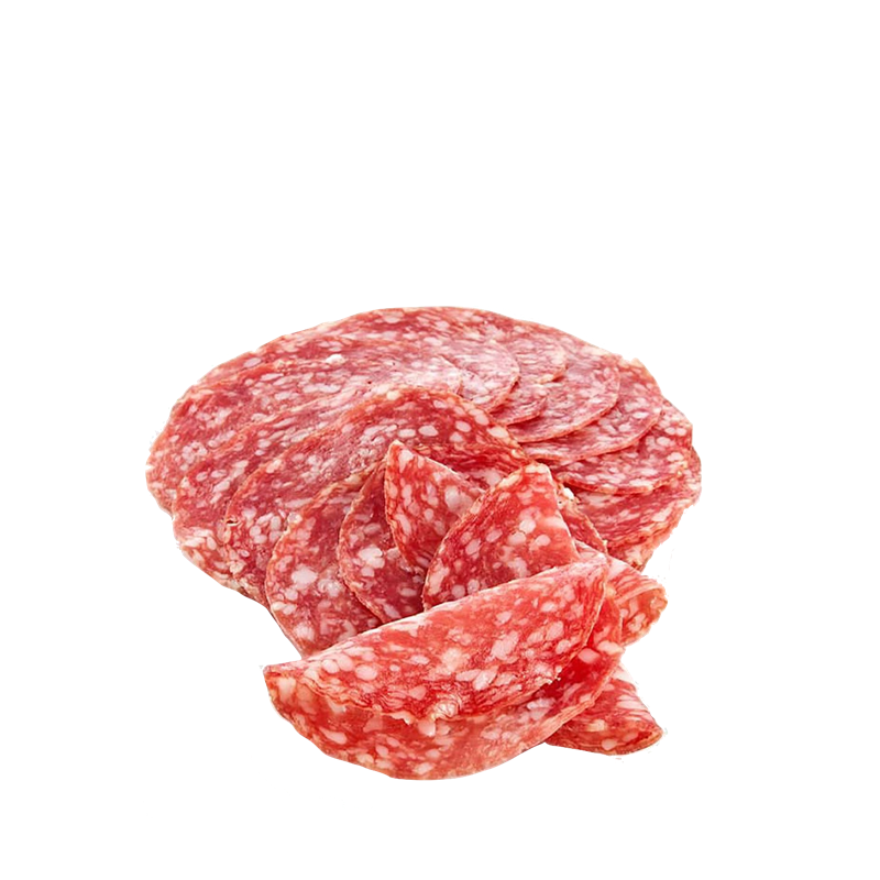 Salame Milano en laminas italiano 100gr.