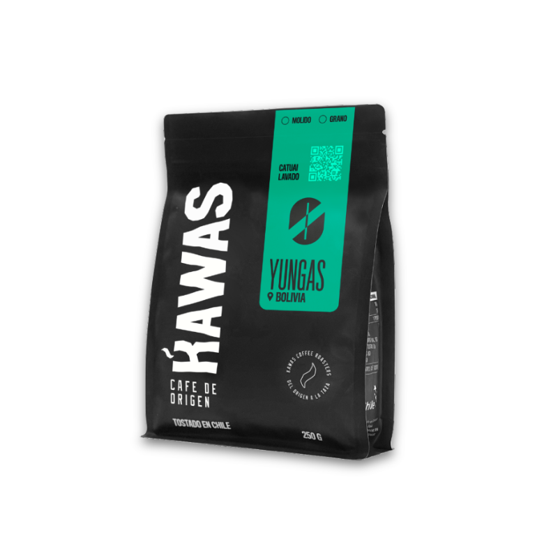 Paquete de Café Kawas Bolivia 250g - 100% Arábica Orgánico