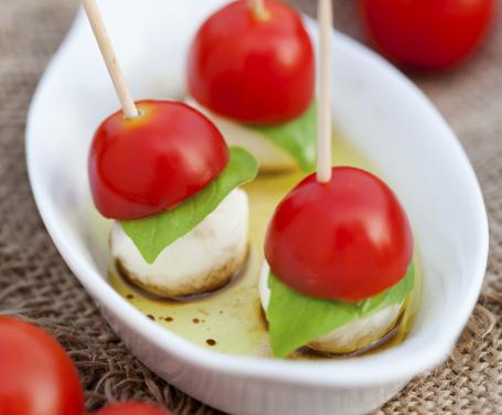 spiedini brocheta caprese