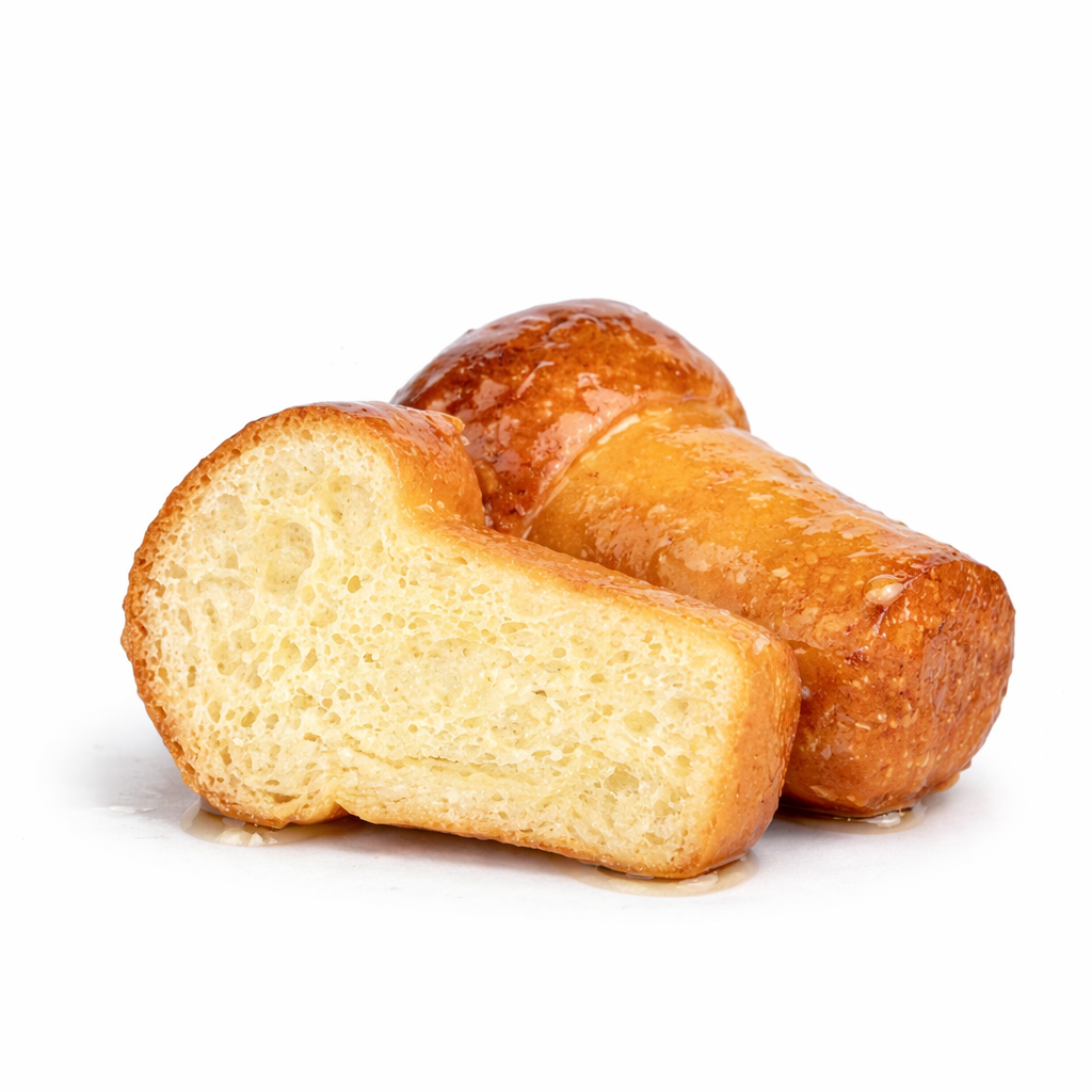 corte transversal de baba napoletano al ron