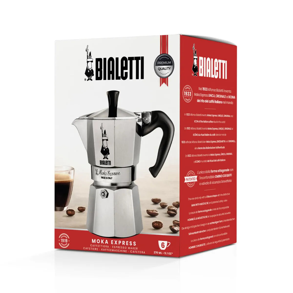 Cafetera Moka Express Bialetti 6 Tazas Caf Market Chile Similae cafetera-moka-express-bialetti-6-tazas-caf-market-chile-similae