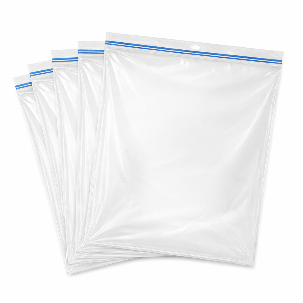 pack de 5 bolsas recerrables