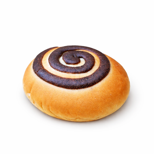 brioche rellena de crema y nutella