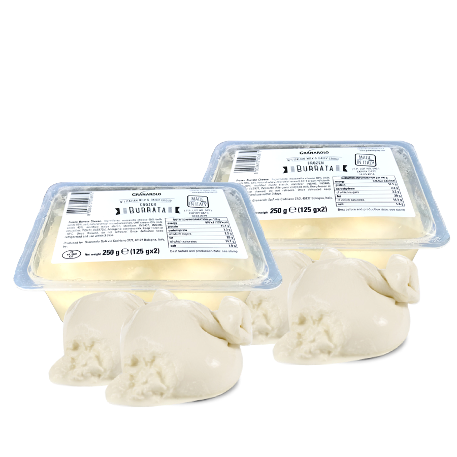 Burrata 2 x 125gr. (oferta 2X)