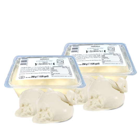 Burrata 2 x 125gr. (oferta 2X)