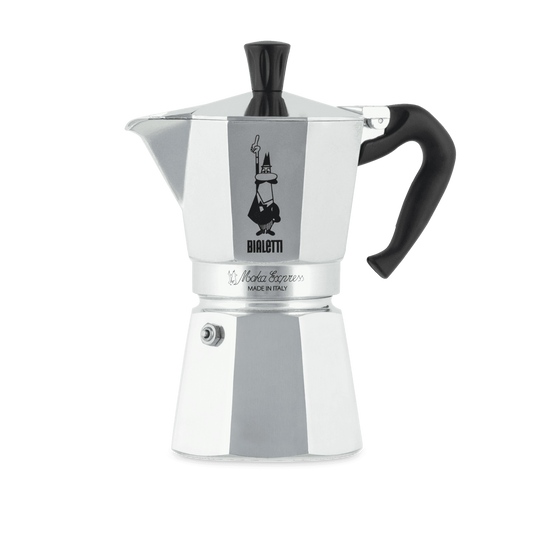 Cafetera Moka Express 6 Tazas, aluminio