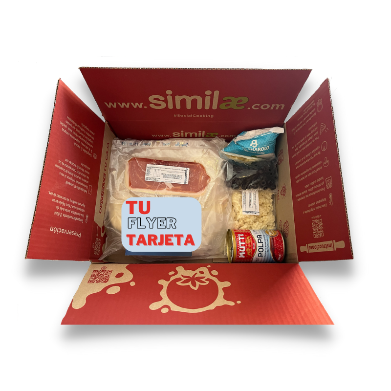 caja regalo corporativo abierta 