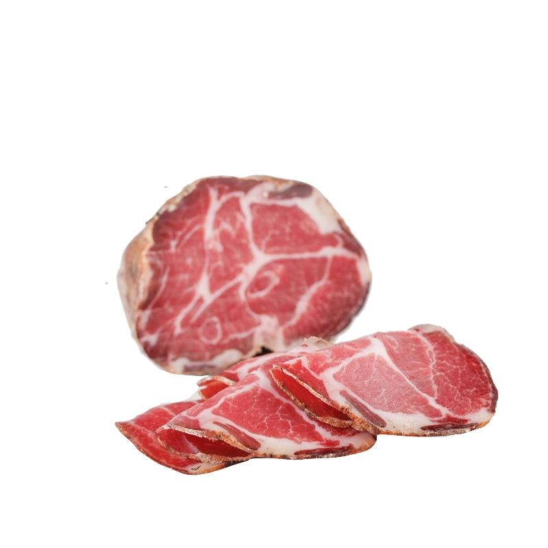 Coppa di Zibello 100gr. (más delgada, más suave)