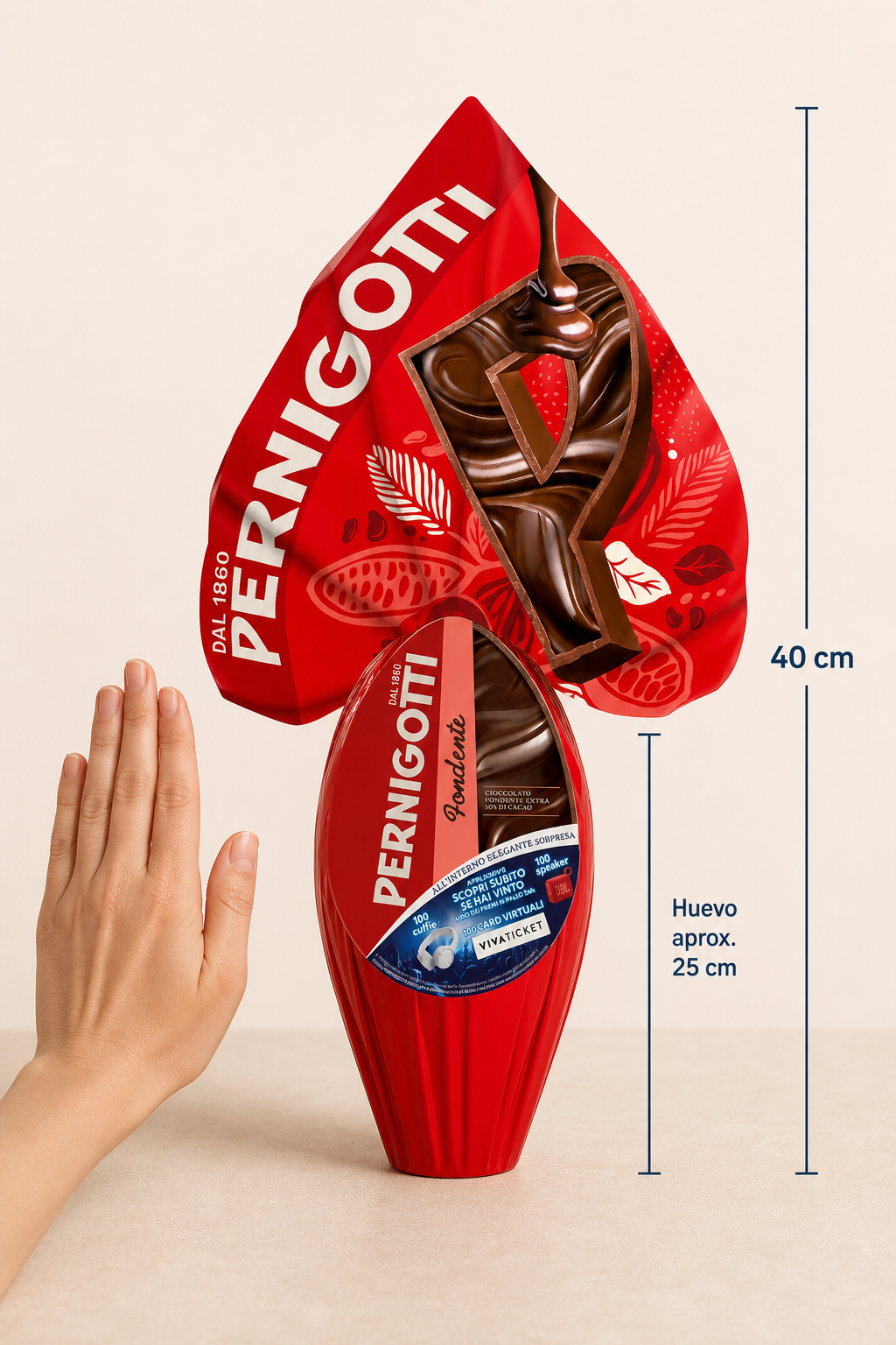 Huevo de Chocolate Extra Fondente Pernigotti 210 g | Similae
