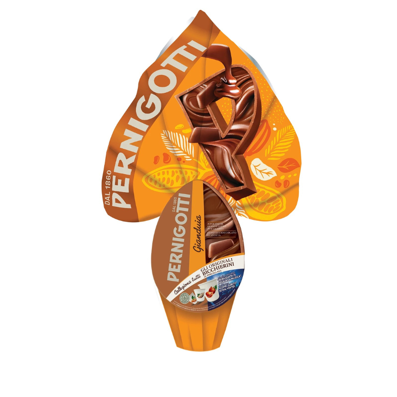 HUEVO PERNIGOTTI GIANDUJA 210gr regalo, sorpresa