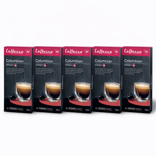 pack cafe caffesso colombia x5