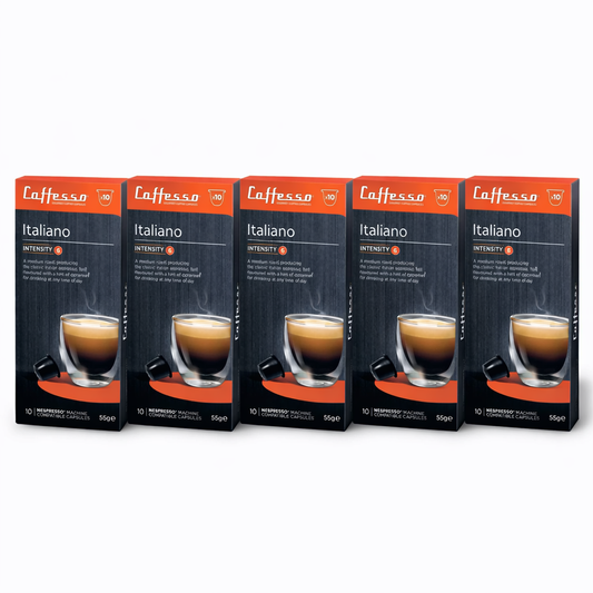 pack cafe caffesso capsulas x5