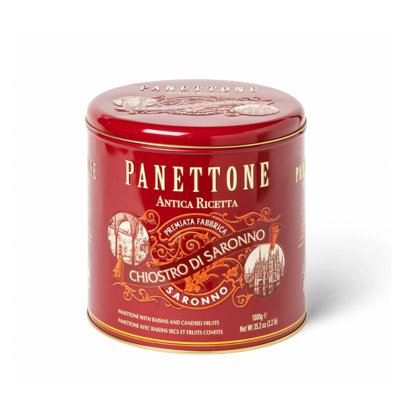 panettone chiostro di saronno en lata edicion especial
