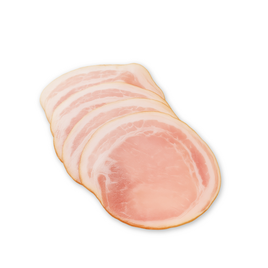 porchetta aminada e interfoliada 100gr.
