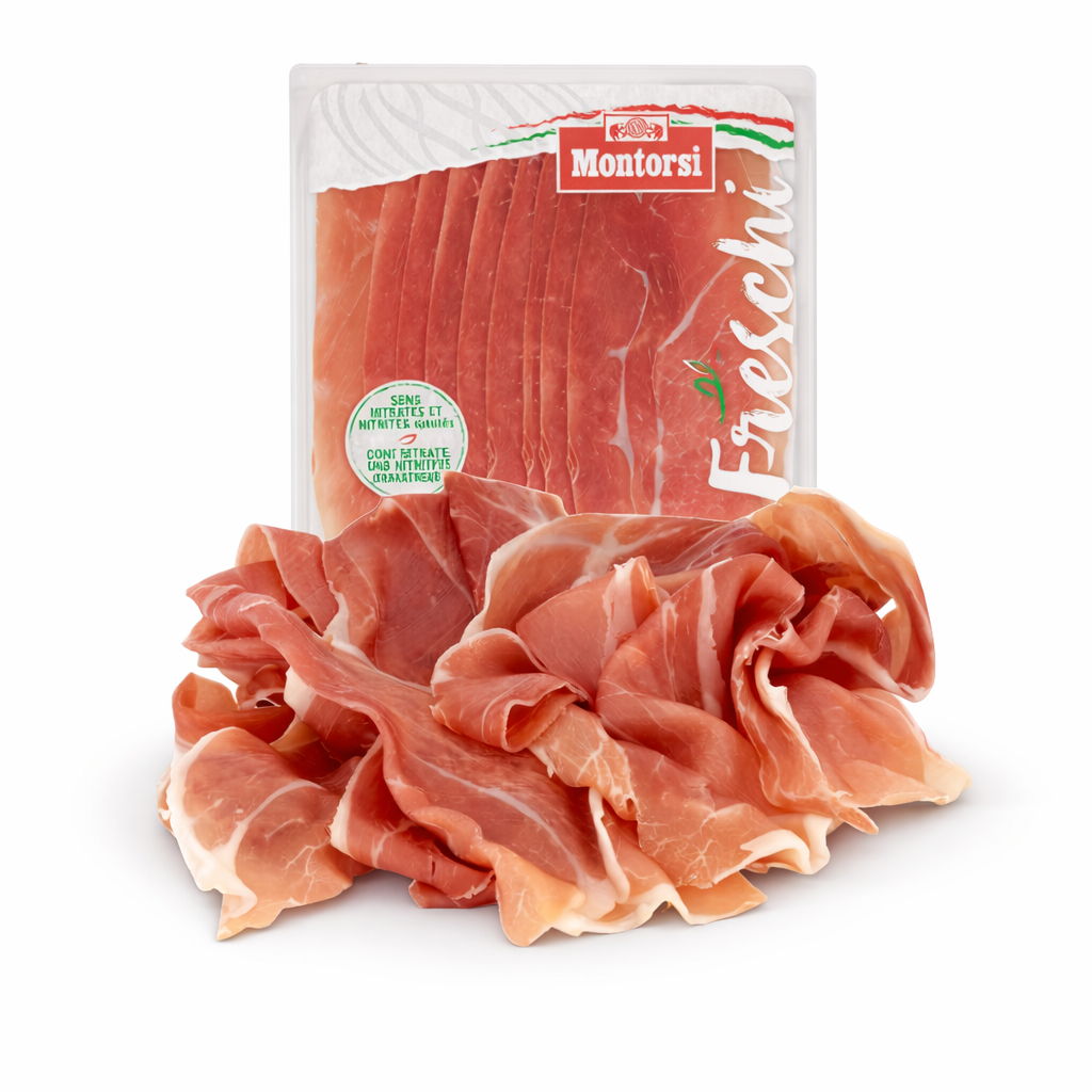 prosciutto crudo laminado interfoliado 500gr