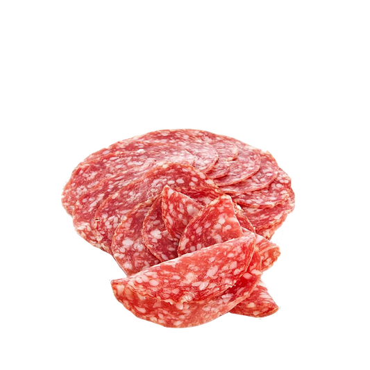 Salame Milano en laminas italiano 100gr.