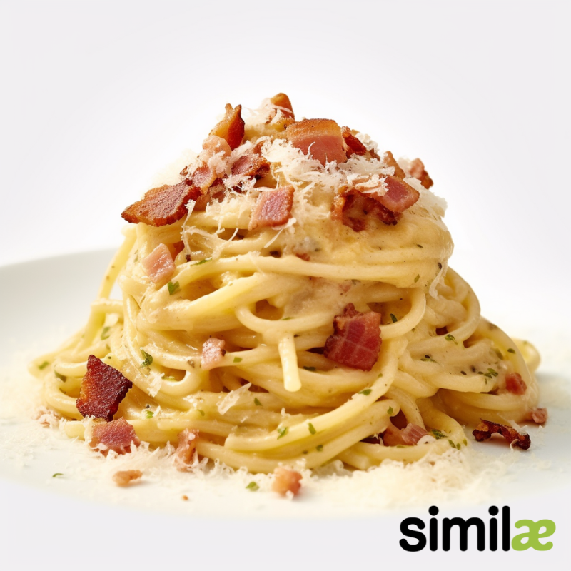 spaghetti carbonara con guanciale