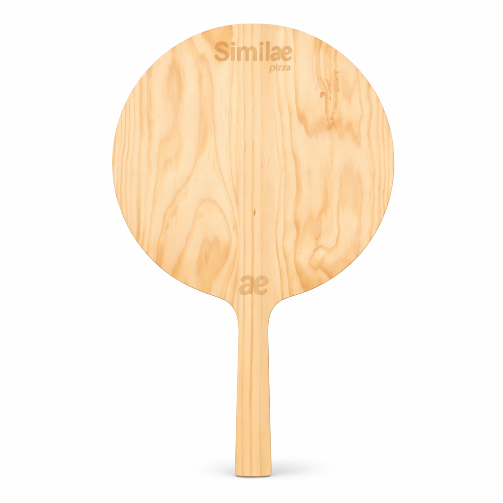 tabla pizza pino vista arriba