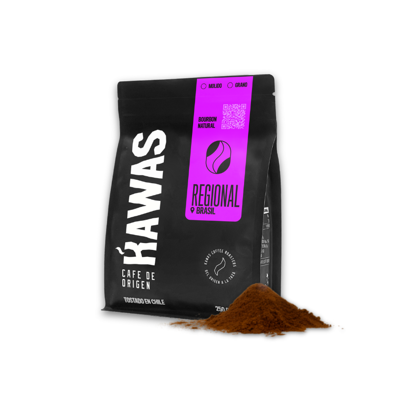 Paquete de café Kawas Brasil 250 gramos molido