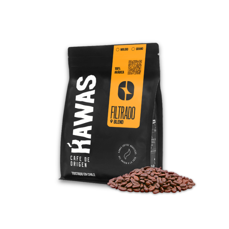 Paquete de café Kawas Espresso 250 gramos grano