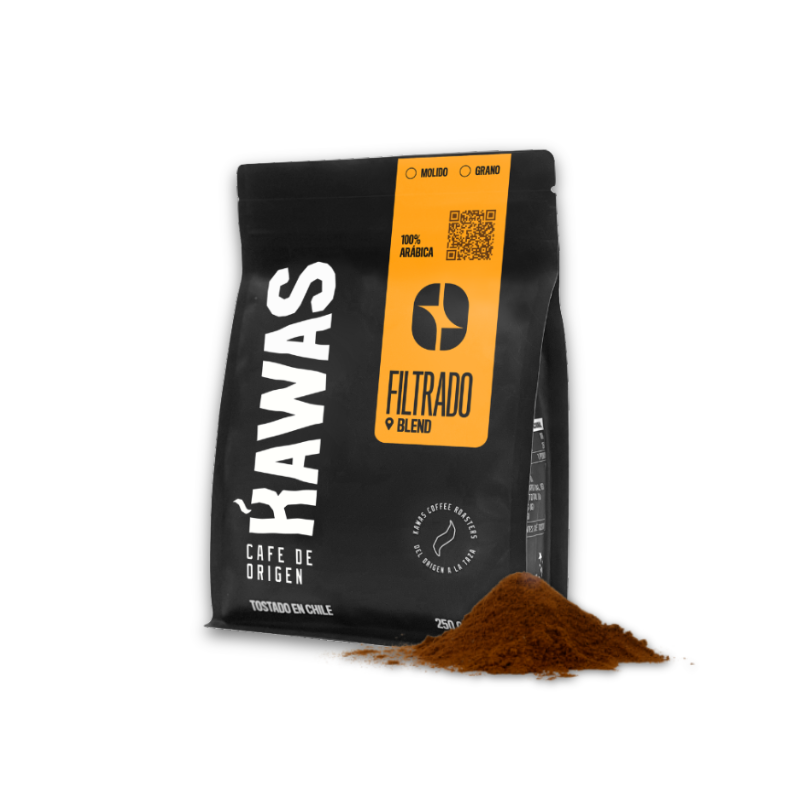 Paquete de café Kawas Espresso 250 gramos molido